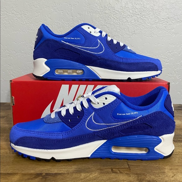 Nike | Shoes | Nike Air Max 9 Se First Use Signal Blue Whitegame Royal  Db0636400 Mens Sizes | Poshmark